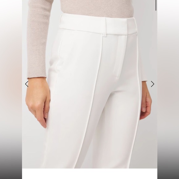 Elegant White Women's Pants - Picture 3 of 5